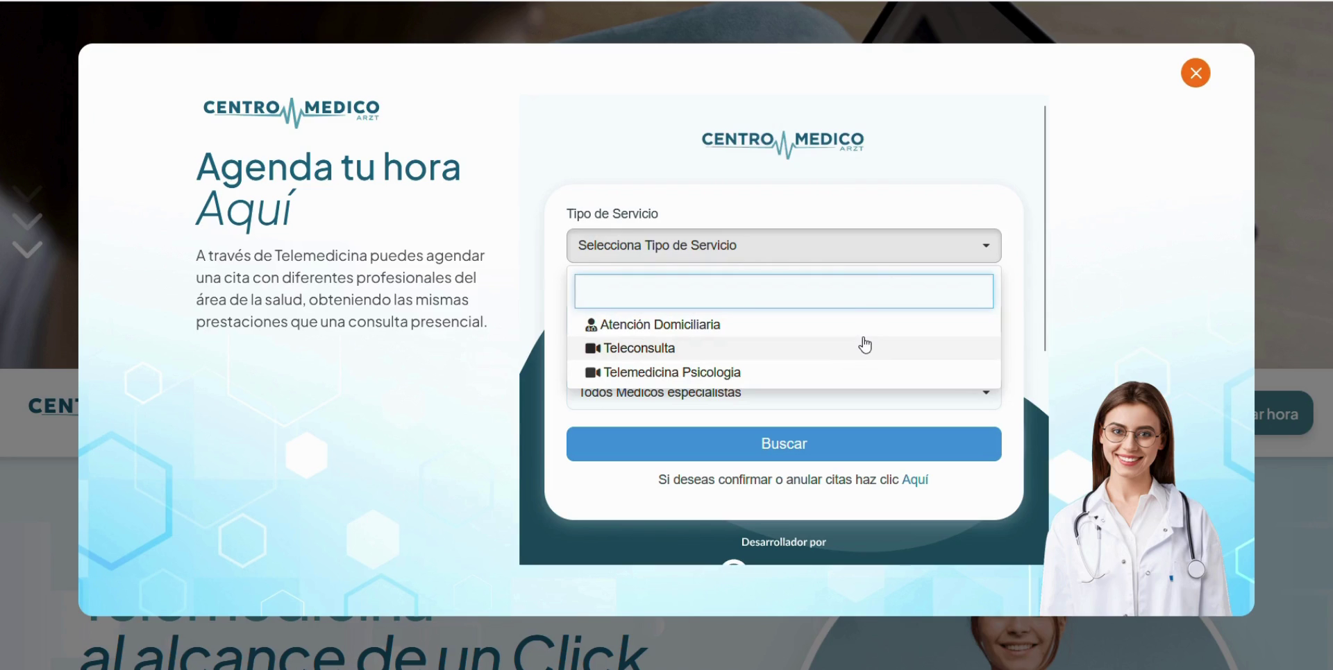 Video tutorial para agendamiento de horas